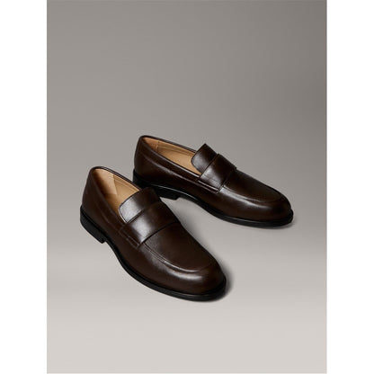  CK L Lthr Loafer Sn54 Cocoa Brown