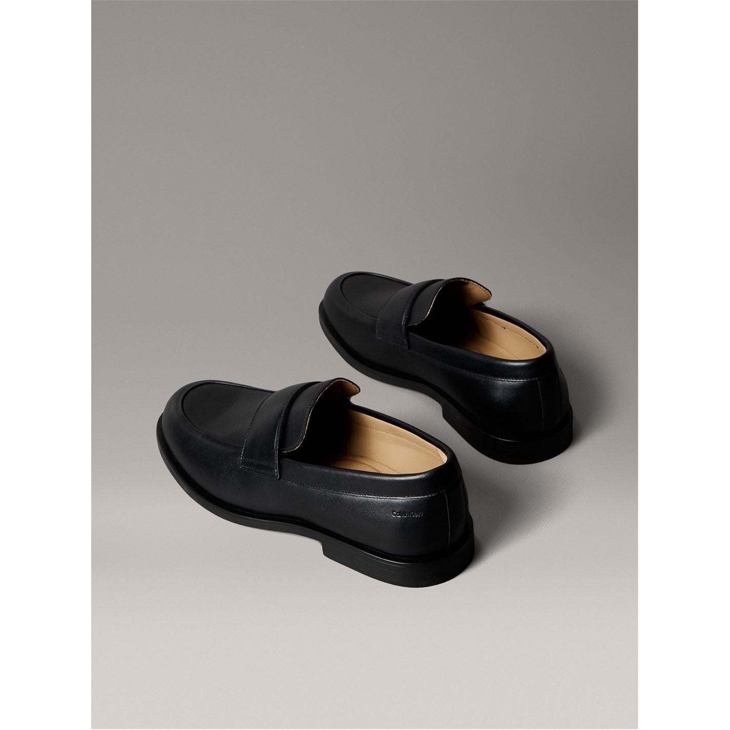  CK L Lthr Loafer Sn54 Triple Black