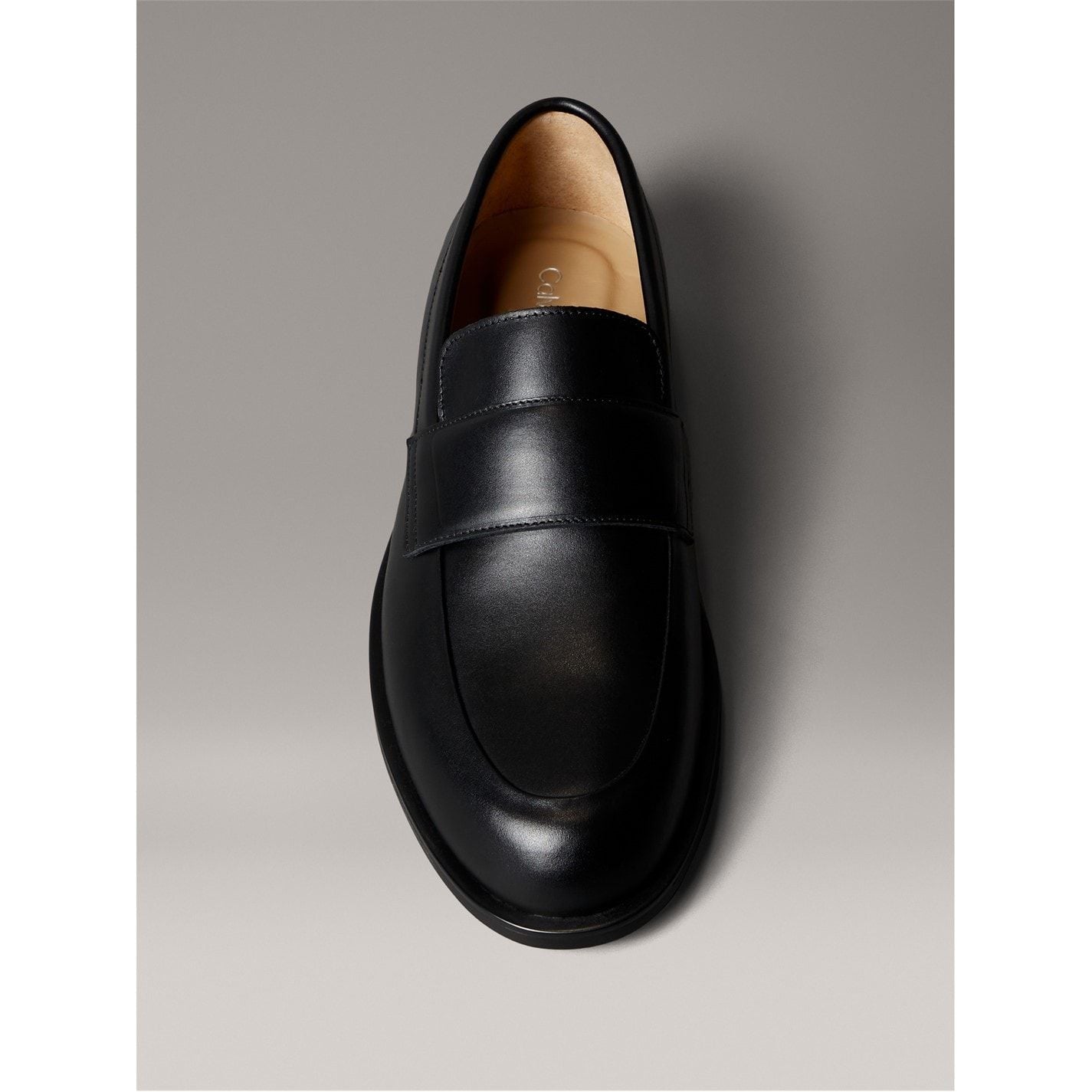  CK L Lthr Loafer Sn54 Triple Black