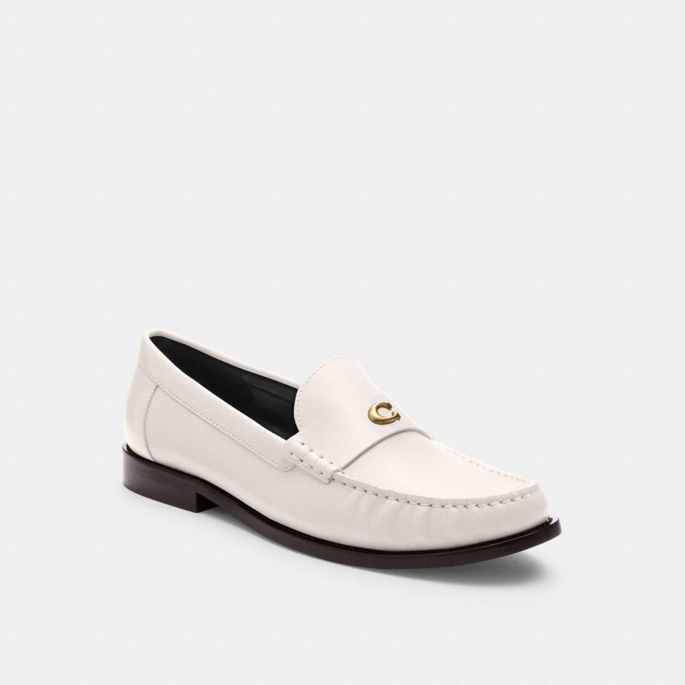 Coach Jolene Loafer Chalk