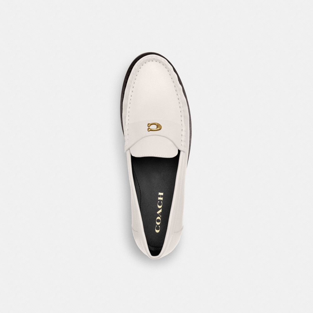 Coach Jolene Loafer Chalk
