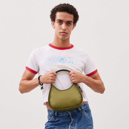 Coach Ergo Bag In Coachtopia Leather Olive Green