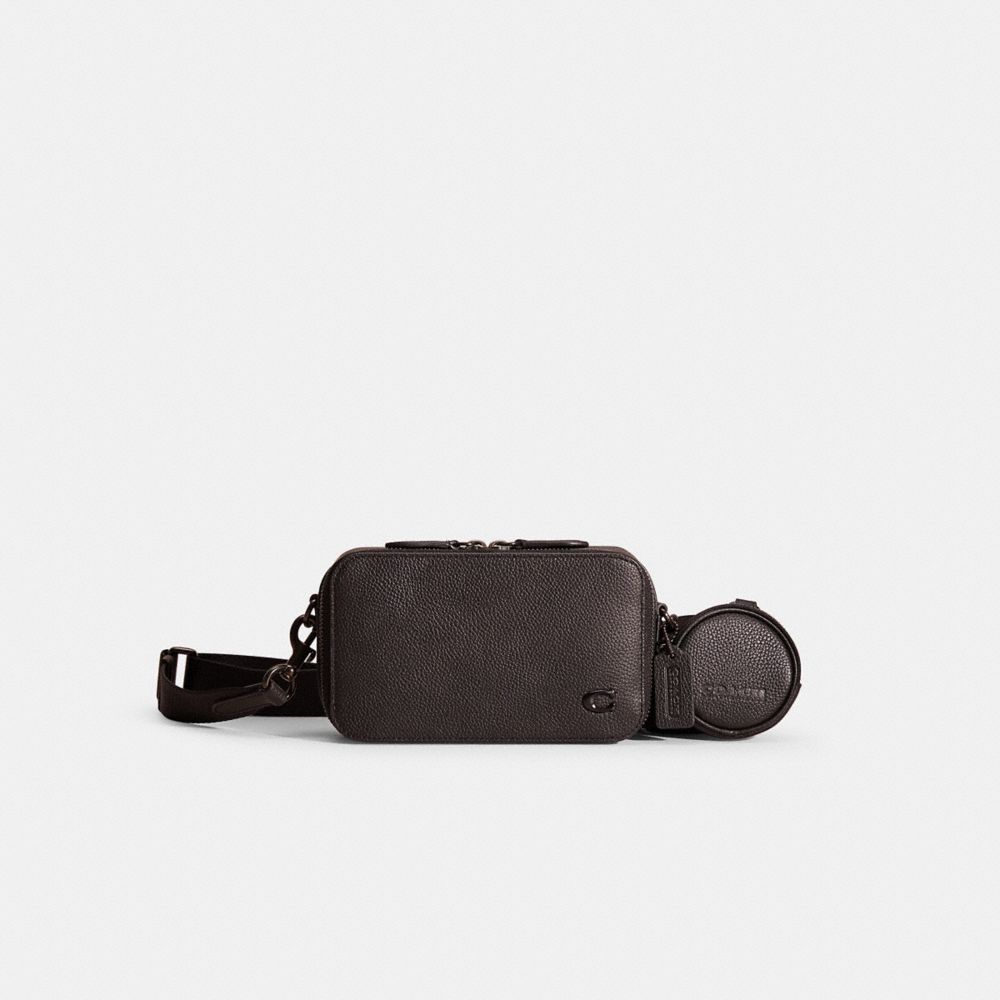 Coach Restored Charter Slim Crossbody Black