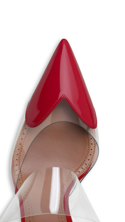 Alaïa Le Cœur Mules In Patent Leather