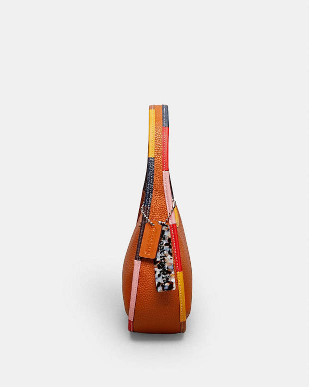 Ergo Bag In Coachtopia Leather With Colorful Binding Burnished Amber Multicolor Burnished Amber Multicolor