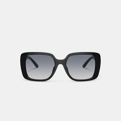 Coach Oversized Square Sunglasses Black