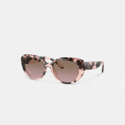 Coach Cateye Sunglasses Pink Tortiose