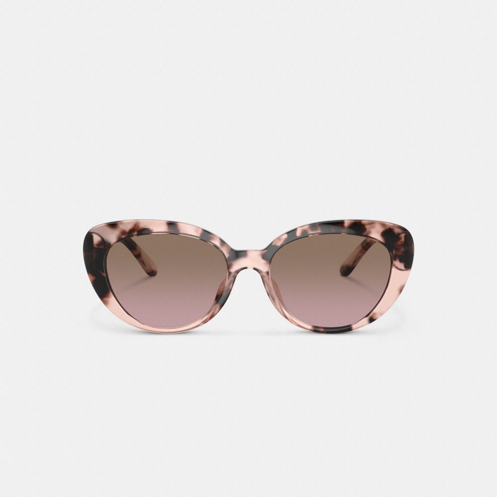 Coach Cateye Sunglasses Pink Tortiose