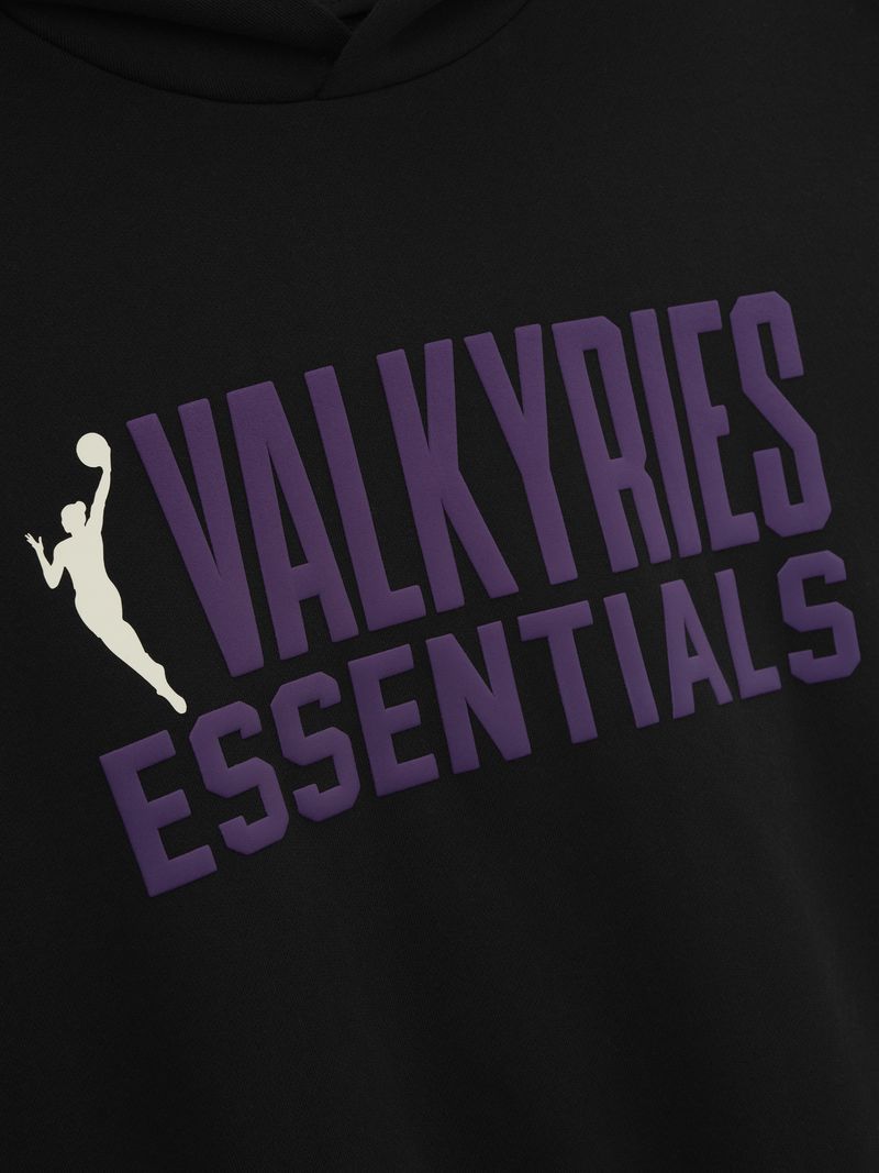 Essentials Womens Valkyries Classic Hoodie Vintage Black