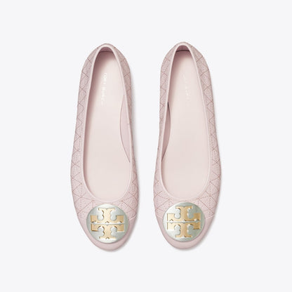 Tory Burch Claire Quilted Ballet LIGHT PURPLE