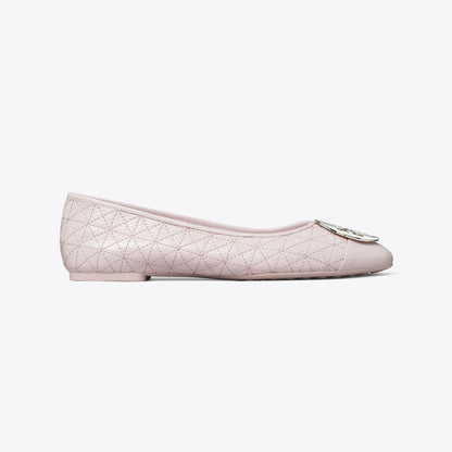 Tory Burch Claire Quilted Ballet LIGHT PURPLE
