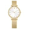 Swarovski Clarica Watch Swiss Made Metal Bracelet Gold Tone Gold-Tone Finish SW5740823