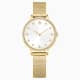 Swarovski Clarica Watch Swiss Made Metal Bracelet Gold Tone Gold-Tone Finish SW5740823