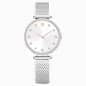 Swarovski Clarica Watch Swiss Made Metal Bracelet Silver Tone Stainless Steel SW5740971