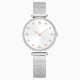 Swarovski Clarica Watch Swiss Made Metal Bracelet Silver Tone Stainless Steel SW5740971