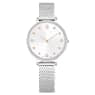 Swarovski Clarica Watch Swiss Made Metal Bracelet Silver Tone Stainless Steel SW5740971