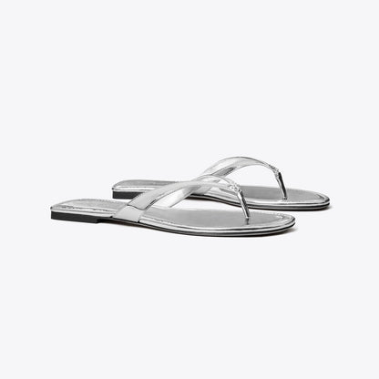 Tory Burch Classic Flip-Flop PLATINUM