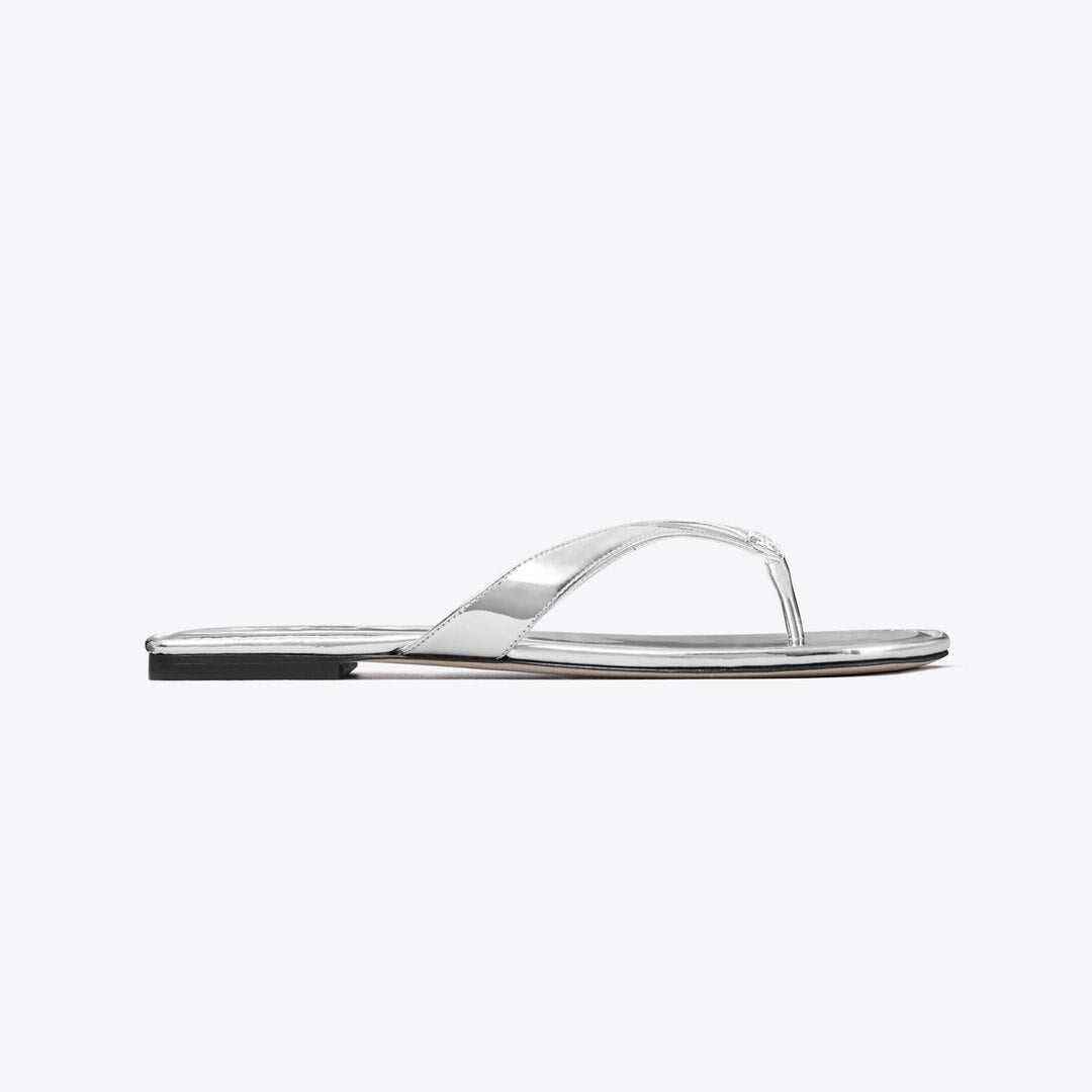 Tory Burch Classic Flip-Flop PLATINUM