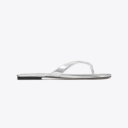 Tory Burch Classic Flip-Flop PLATINUM