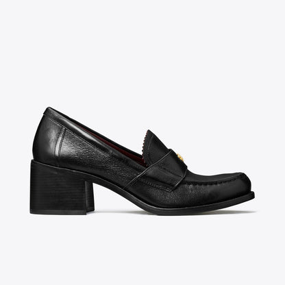 Tory Burch Classic Heeled Loafer PERFECT BLACK
