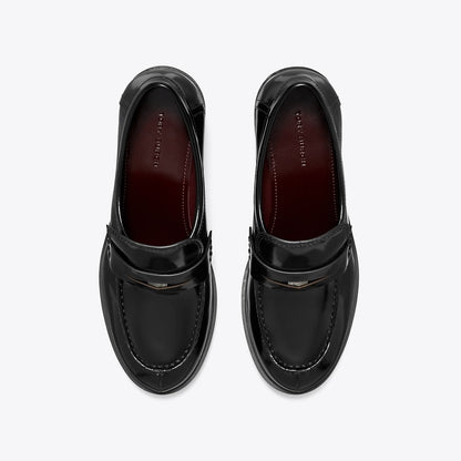 Tory Burch Classic Heeled Lug Loafer PERFECT BLACK