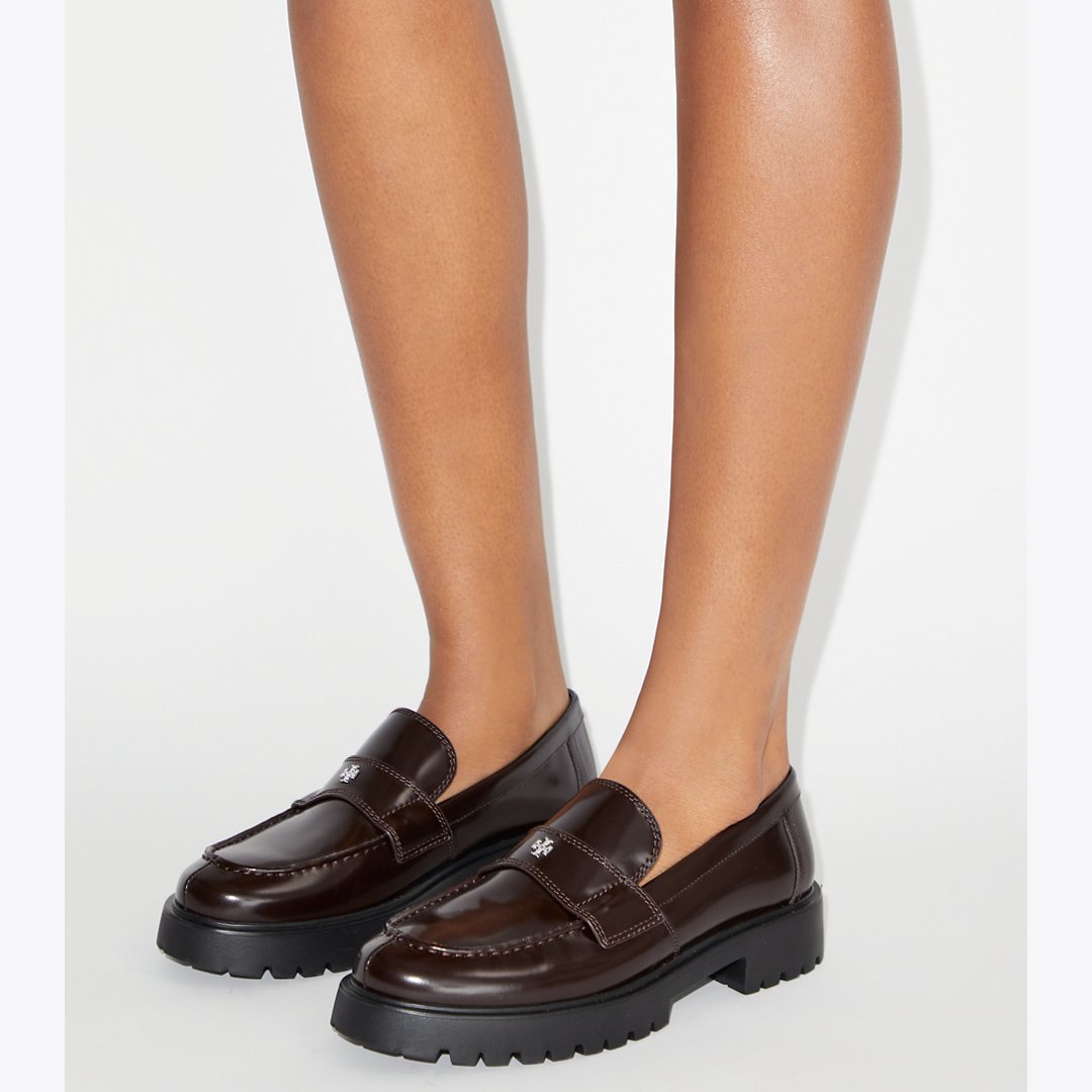 Tory Burch Classic Lug Loafer COCOA