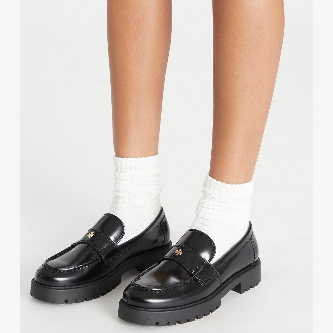 Tory Burch Classic Lug Loafer PERFECT BLACK