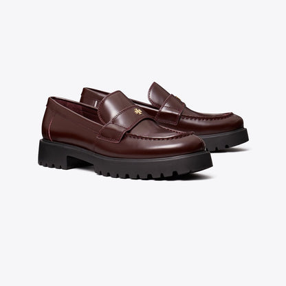 Tory Burch Classic Lug Loafer PLUM