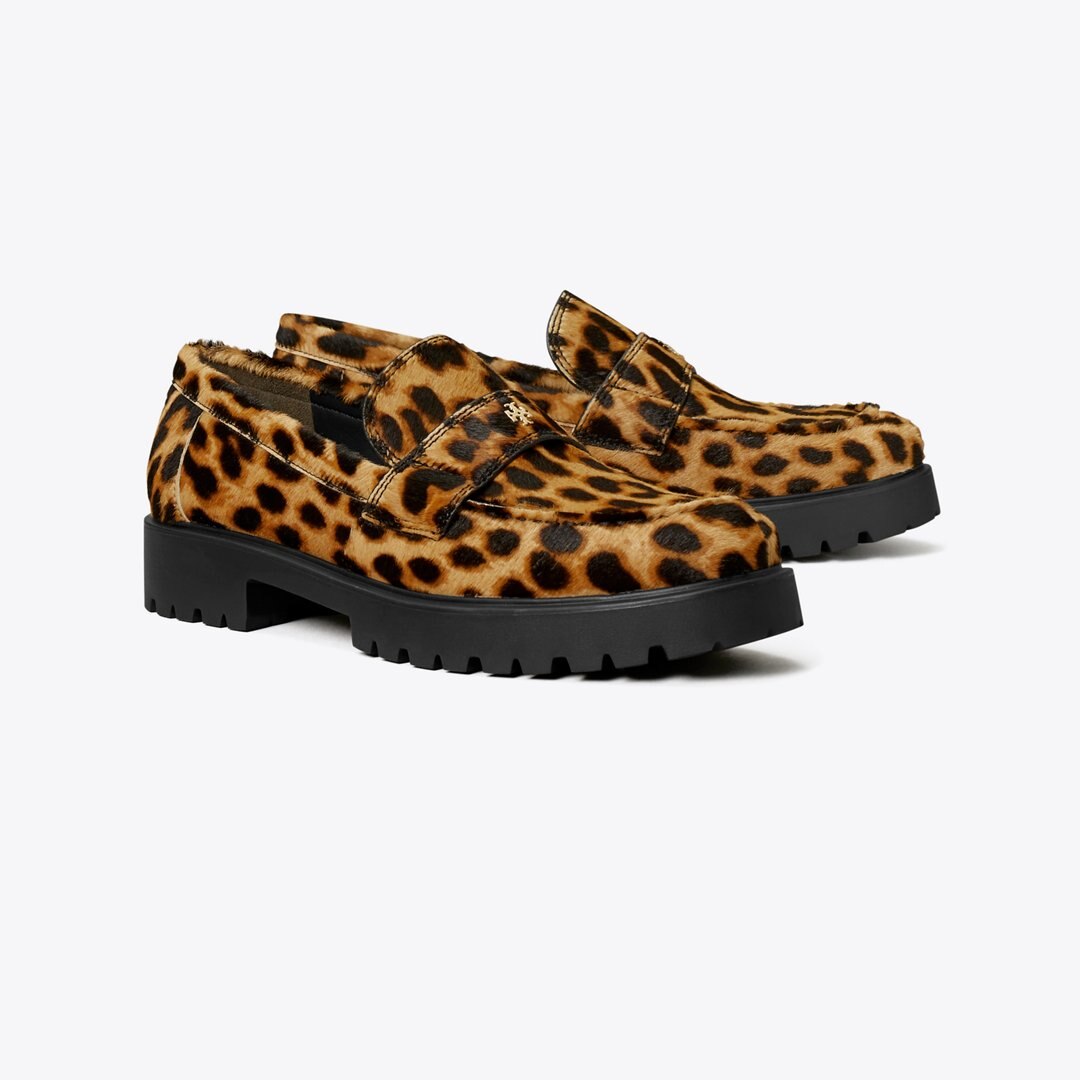 Tory Burch Classic Lug Loafer CLASSIC LEOPARD