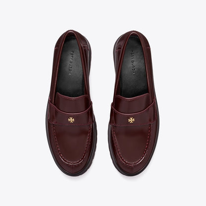 Tory Burch Classic Lug Loafer PLUM