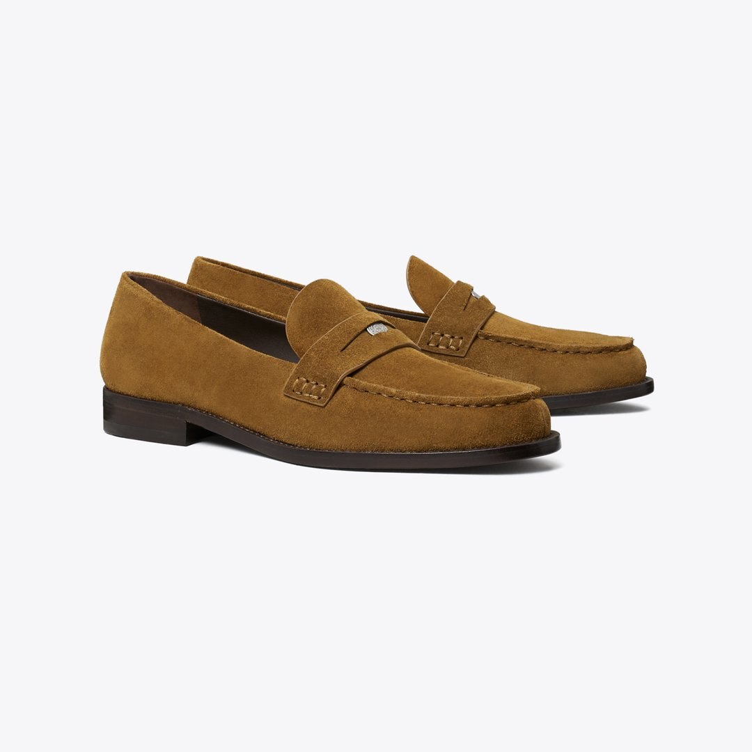 Tory Burch Classic Penny Loafer WILD TOBACCO