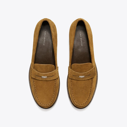 Tory Burch Classic Penny Loafer WILD TOBACCO