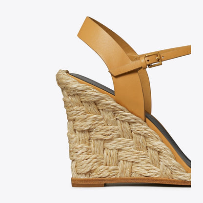 Tory Burch Closed-Toe High Espadrille PERFECT BLACK