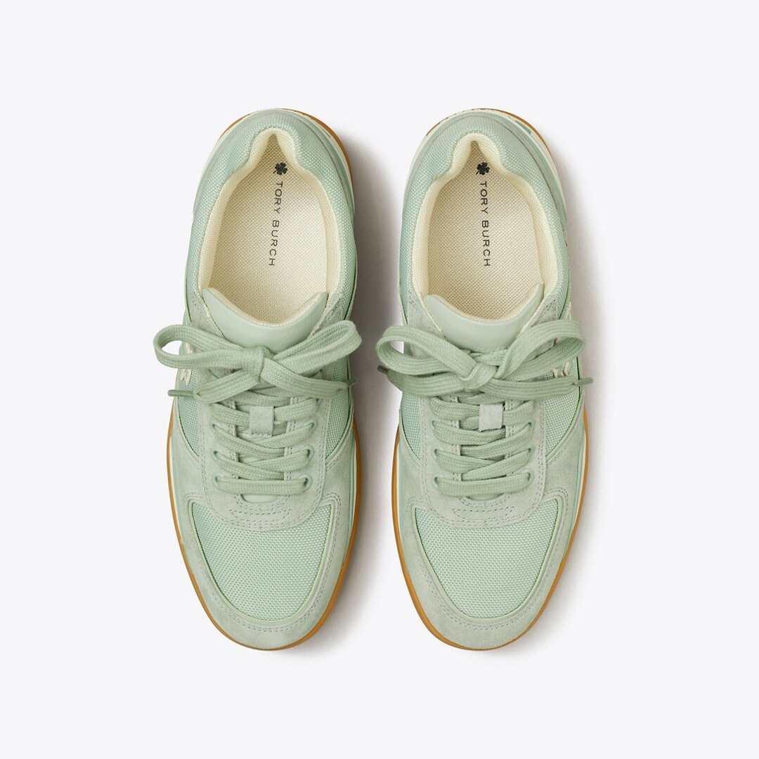 Tory Burch Clover Court Sneaker AQUA MINT / AQUA MINT / AQUA MINT
