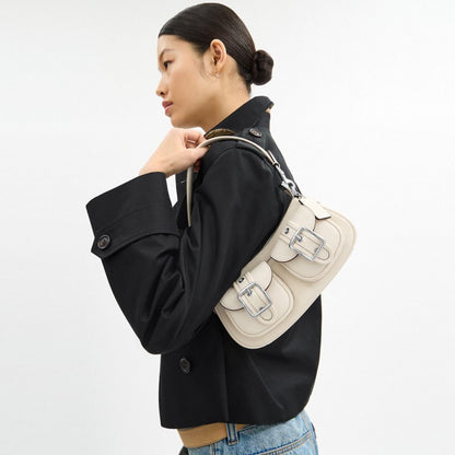 Ashton Bag Pebbled Leather-Silver-Chalk Pebbled Leather-Silver-Chalk