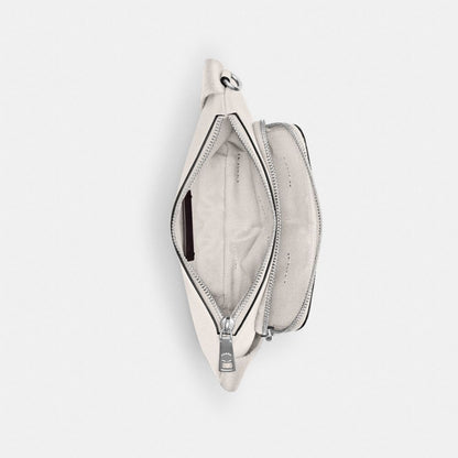 Coach Belt Bag With Signature Canvas Interior Detail Chalk