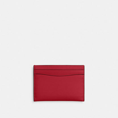 Coach Essential Card Case Brass/Poppy