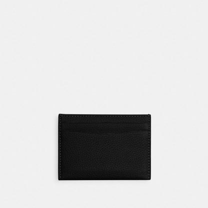 Coach Essential Card Case Brass Black