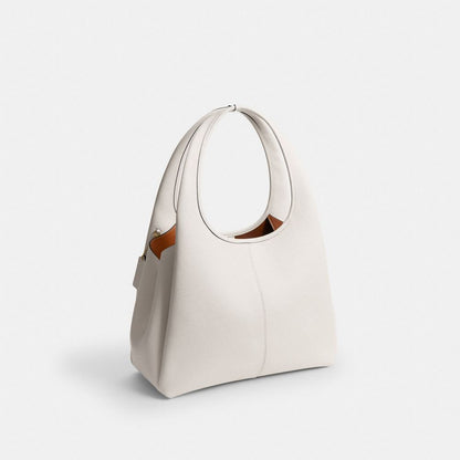 Coach Lana Shoulder Bag Brass/Chalk