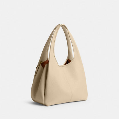 Coach Lana Shoulder Bag Brass/Ivory