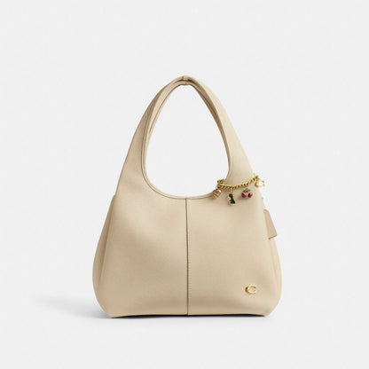 Coach Lana Shoulder Bag Brass/Ivory