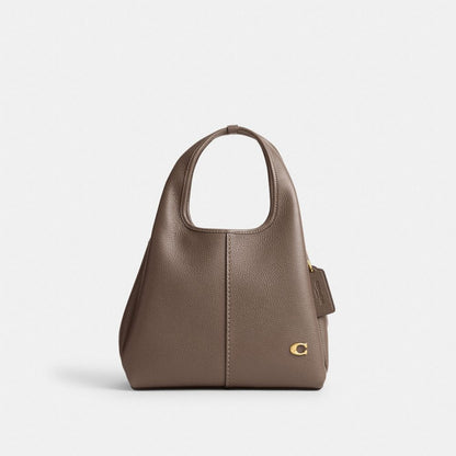 Coach Lana Shoulder Bag 23 Brass Dark Stone