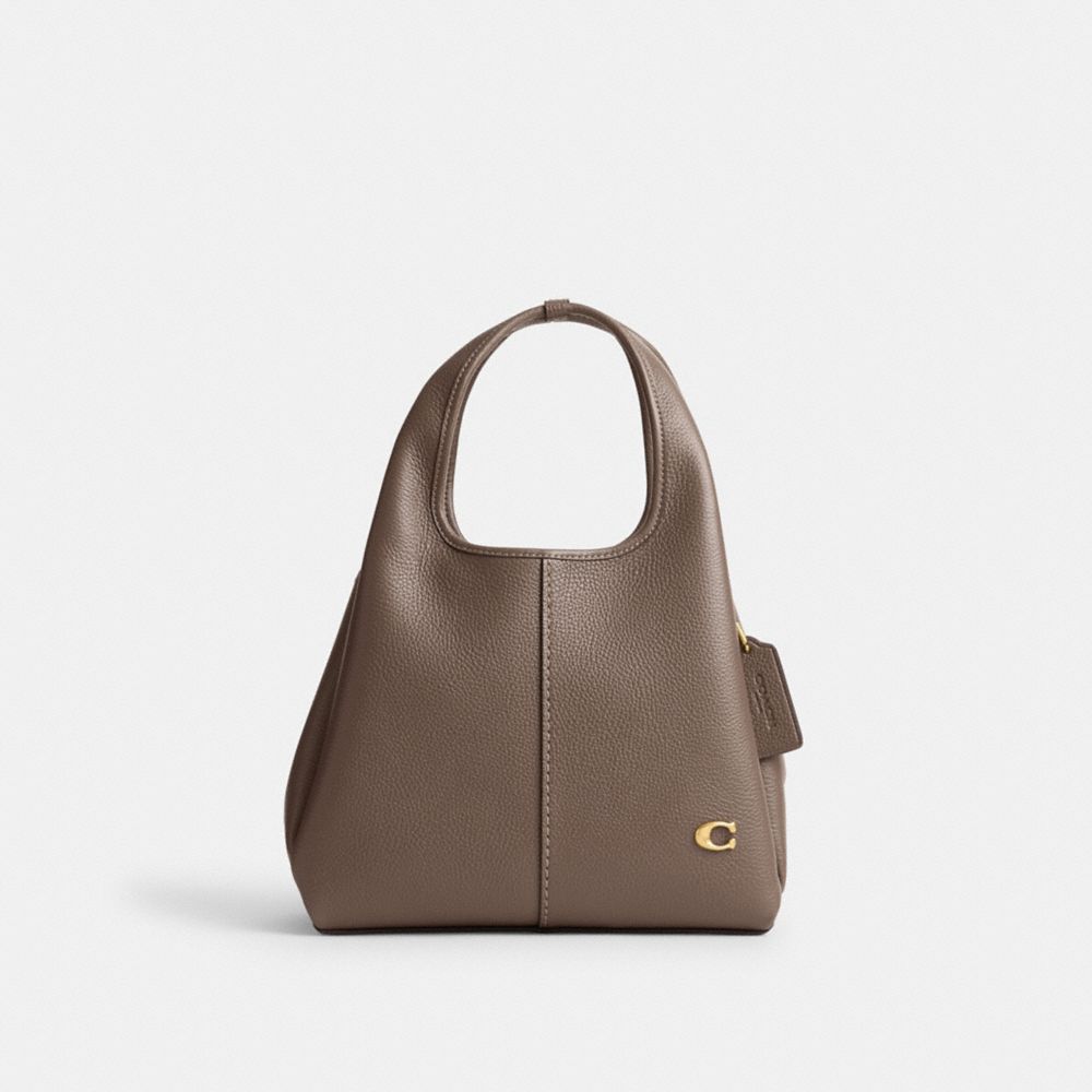 Lana Shoulder Bag 23 Brass-Dark Stone Brass-Dark Stone