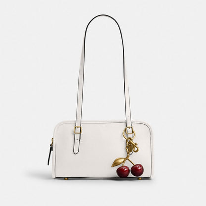 Coach Swing Zip Bag Brass Chalk