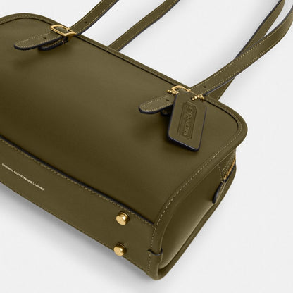 Coach Swing Zip Bag Brass Moonlight