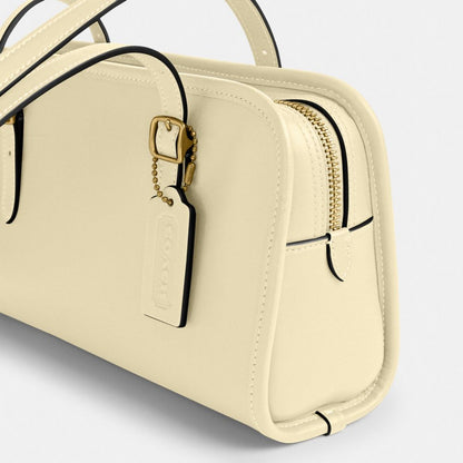 Coach Swing Zip Bag Brass Moonlight