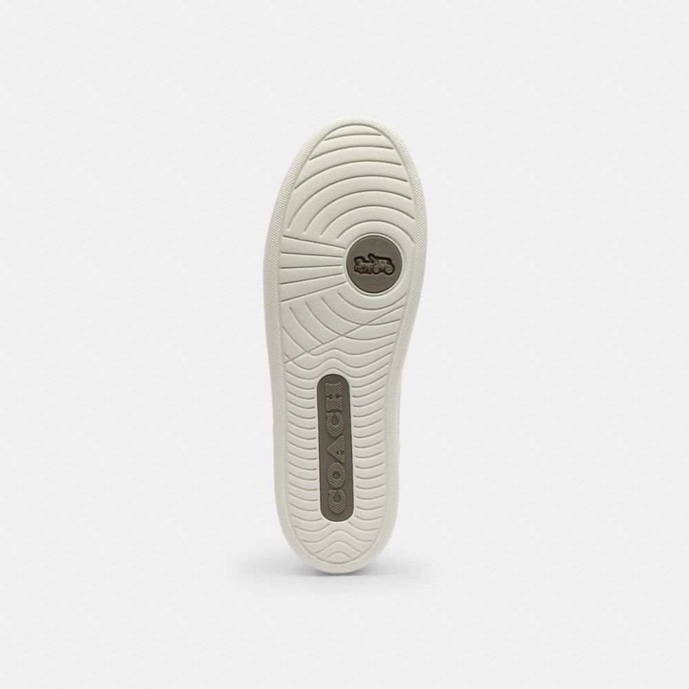 Coach Clip Court Low Top Sneaker Optic White