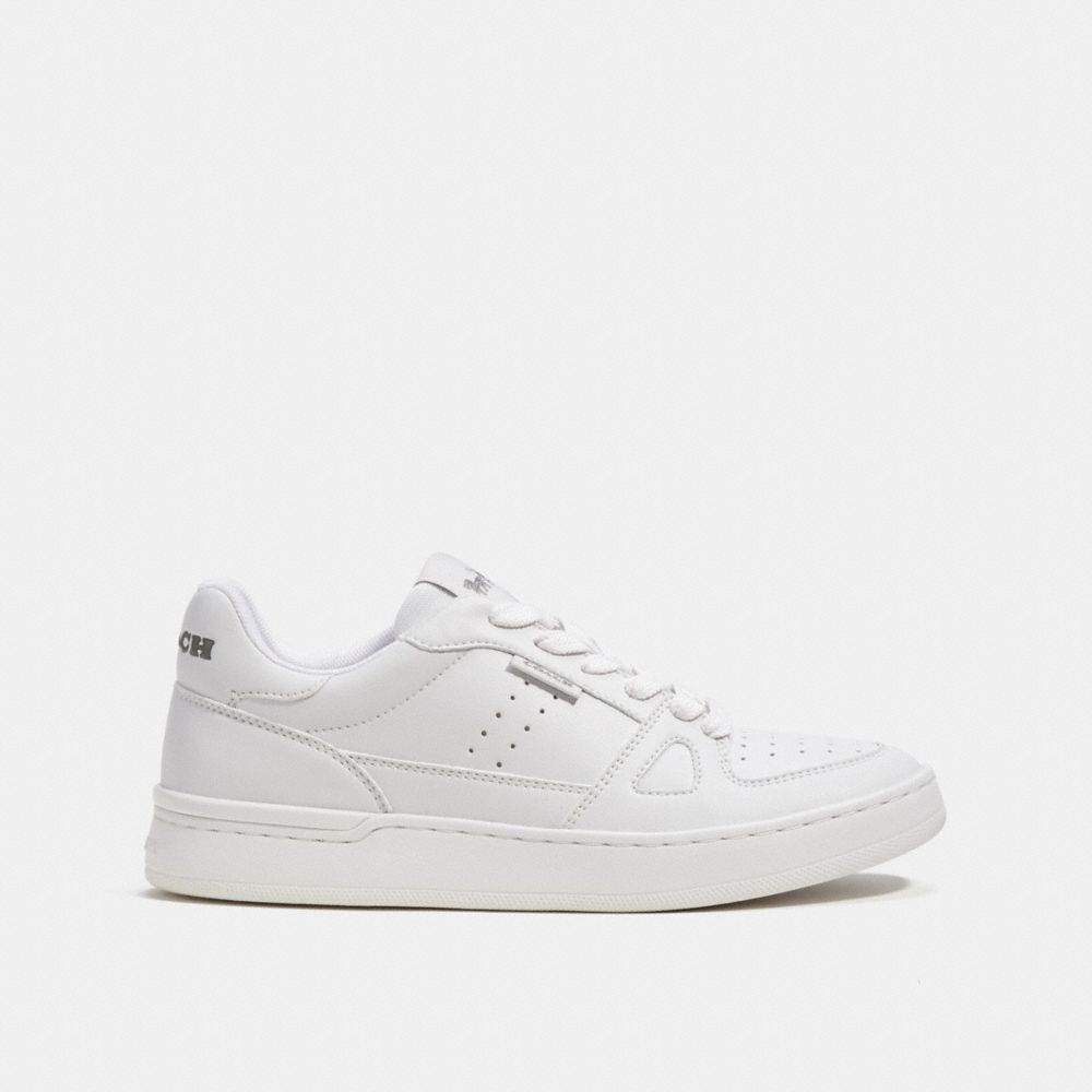 Coach Clip Court Low Top Sneaker Optic White