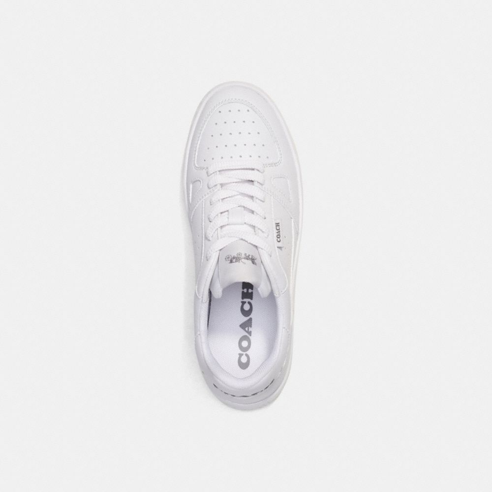 Coach Clip Court Low Top Sneaker Optic White