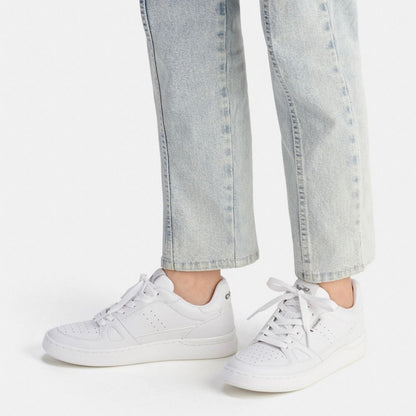 Coach Clip Court Low Top Sneaker Optic White